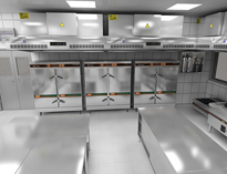 食堂厨房设备厂家教你确定厨房个工作间位置