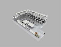 大型厨房设备厂家告诉你建筑物内排水管道布置方法