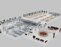 不锈钢厨房设备厂家告诉你普通餐馆厨房和开放式厨房有什么不同