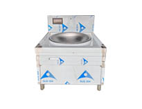 成都学校自动炒菜机厂家告诉你商用电磁灶使用方法